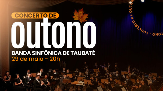 Banda Sinfônica de Taubaté faz apresentação