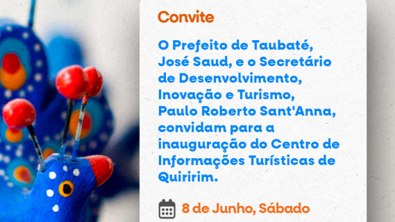 Taubaté inaugura Centro de Informações Turísticas